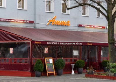 Außenansicht Restaurant Amma Kirchhainer Damm
