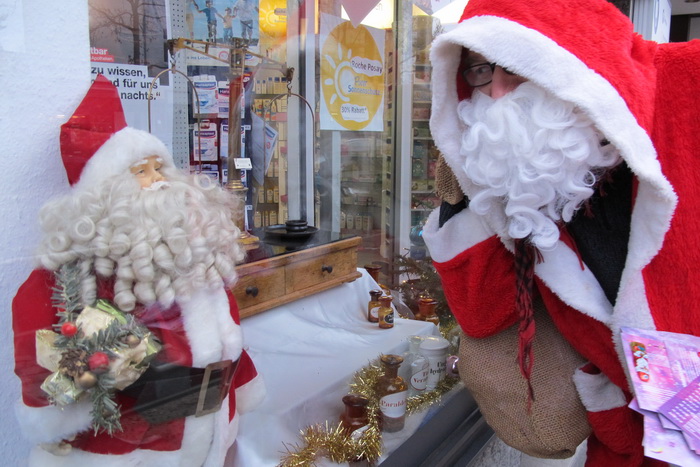 Der Weihnachtsmann besucht 2019 bei der Händleraktion die Bahnhofstraße Lichtenrade
